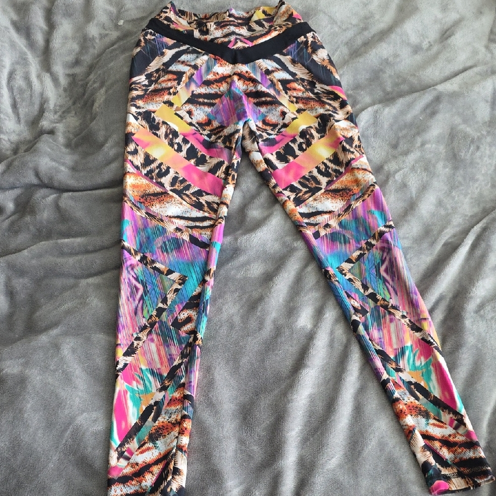 CLS Workout Booty Srunch Leggings No Front Seam - Picture 2 of 5